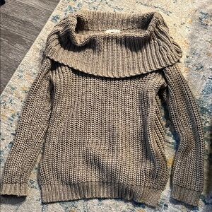 ILLA ILLA Cowl Neck Sweater - Brown